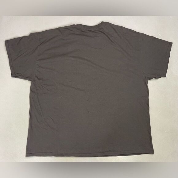 Nirvana Iconic Smiley Logo Graphic Men 3XL Gray Short Sleeve Music - Picture 3 of 5